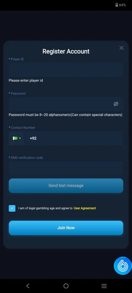 6x6bet game register