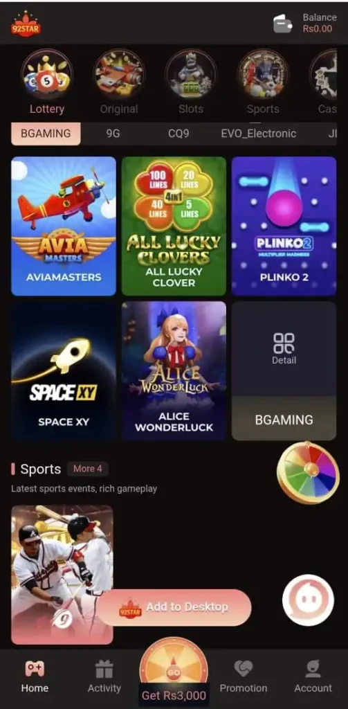 92star games