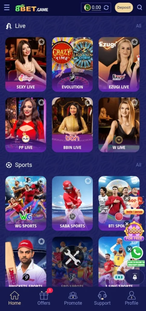 live casino games 