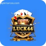Casino-themed logo with slot machine