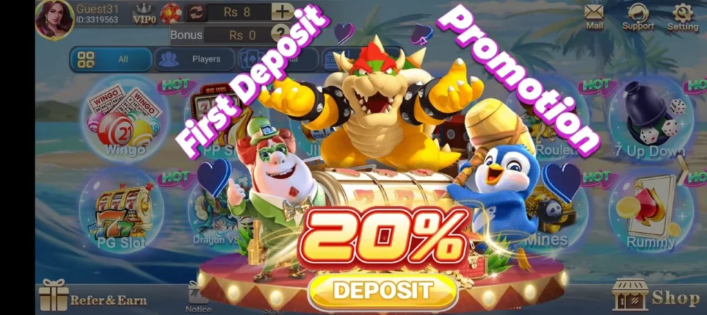 3patti mines first deposit 
