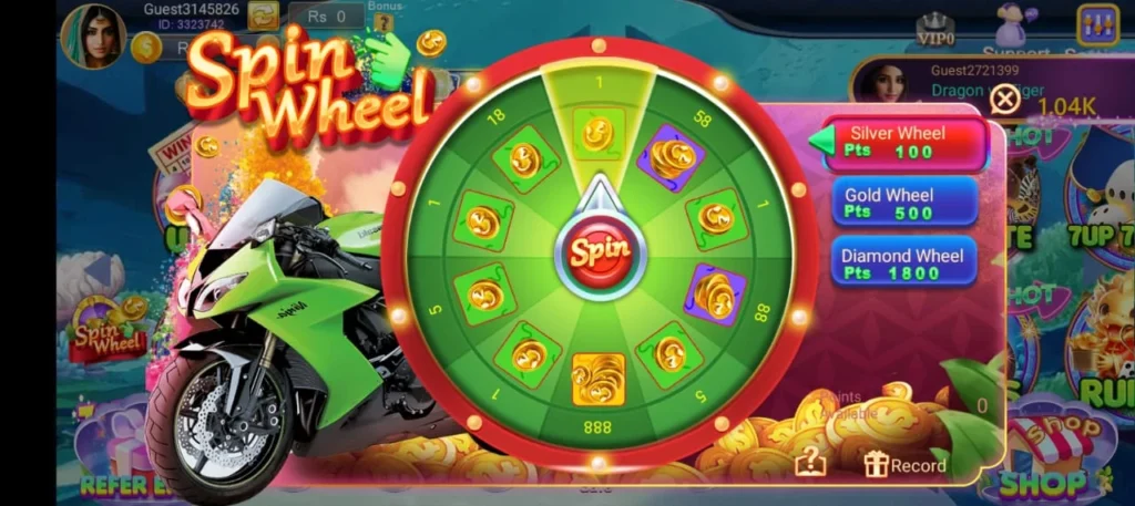 3patti domino spin wheel