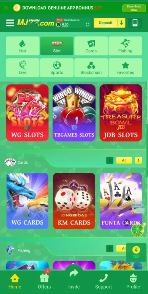MJ77 Games