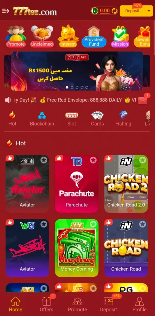 777 tez hot games
