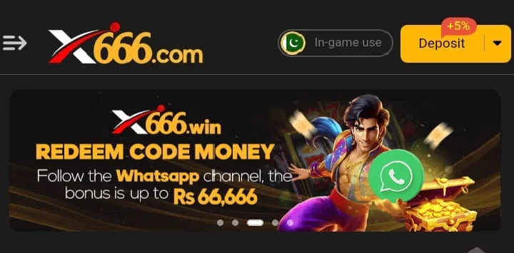 X666 redeem code