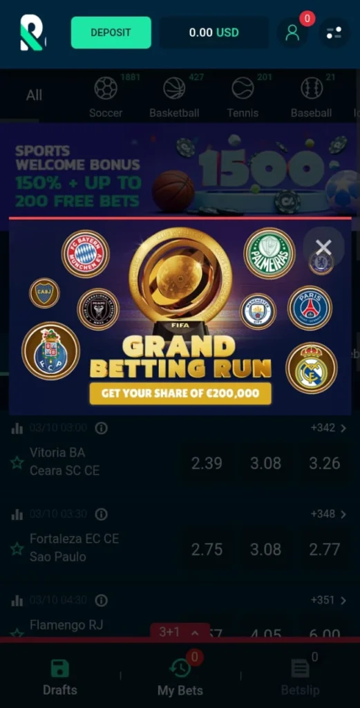 Rolletto Game Grand betting run