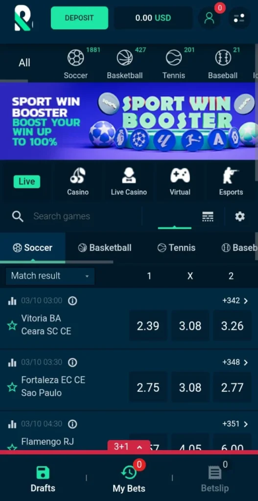 Rolletto Game sport betting