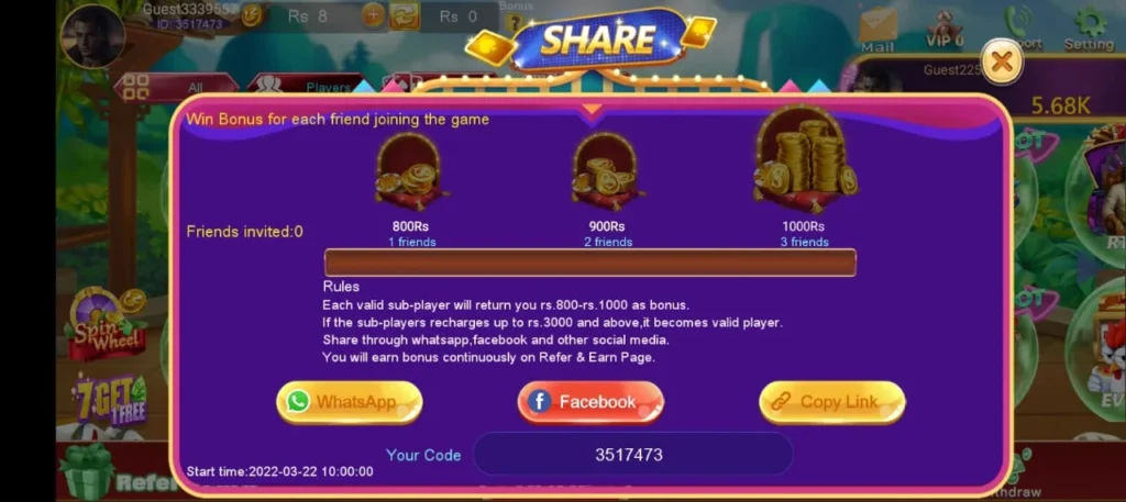 online 777 game share