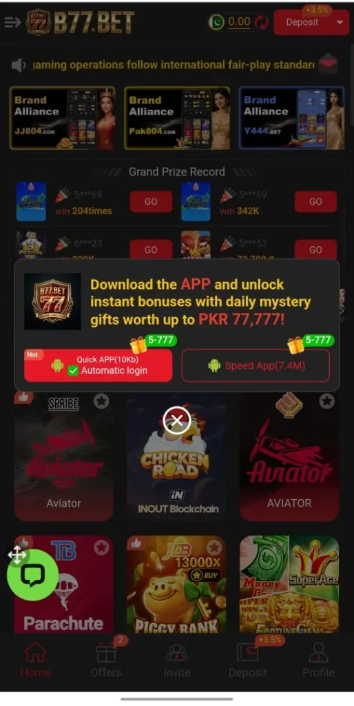 b77 bet game downloaad