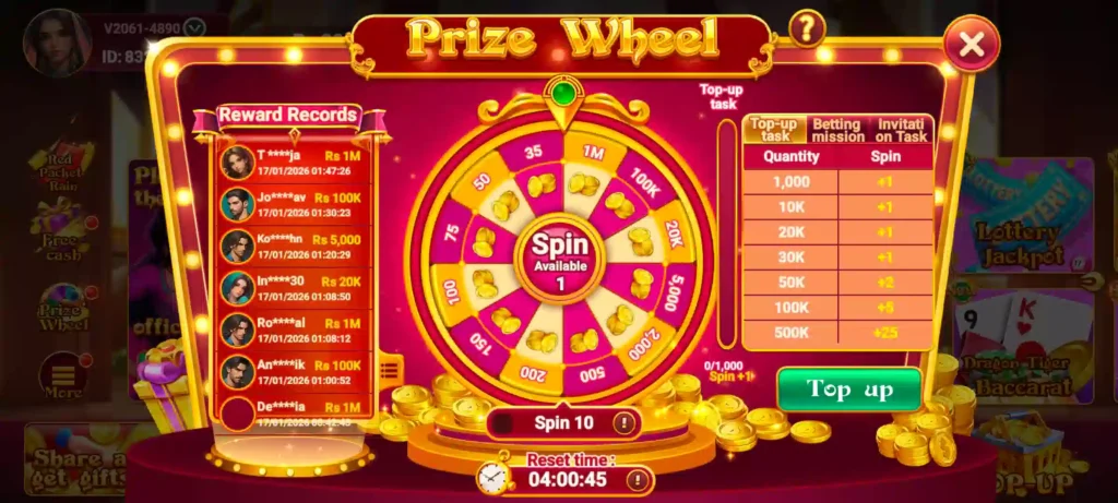Prize Wheel