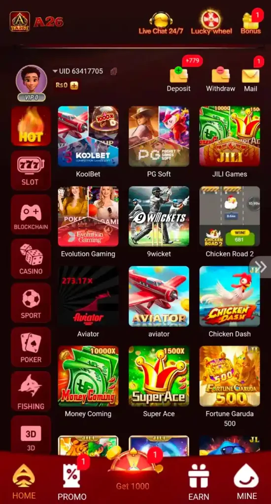 A26 Game 